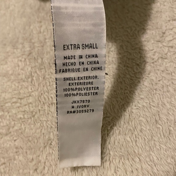 Thread & Supply Women's XSmall 1/4 Zip
Gray Pullover Crop Sweater Sweatshirt - Picture 7 of 13